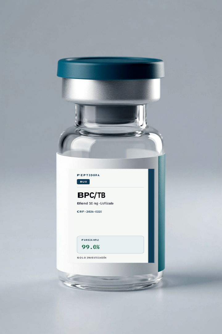 BPC-157 + TB-500 Blend · material RUO